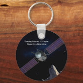 Scouting Mission to Asteroid 16 Psyche Sleutelhanger (Voorkant)