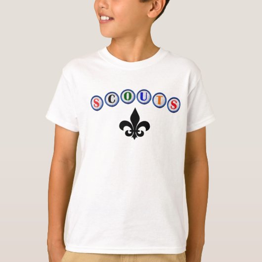 Scouting-Shirt T-shirt (Voorkant)