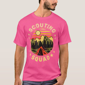 Scouting Squad  Scouts Camping Boy Hiking S T-shirt