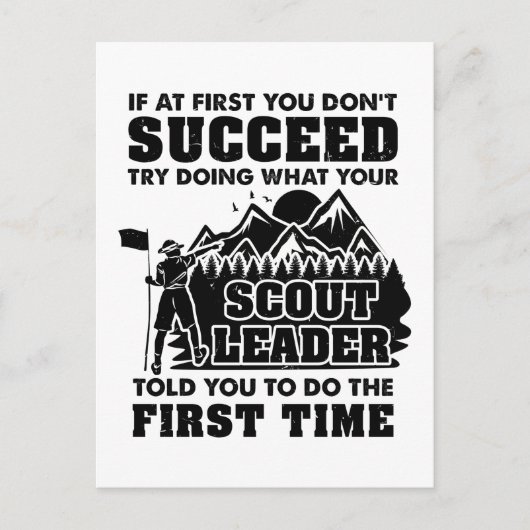 Scoutlezer Briefkaart (Voorkant)