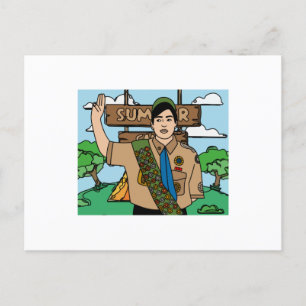 Scouts Survival Natuur Natuur Briefkaart