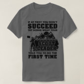 Scoutsleider 1 t-shirt (Design voorkant)