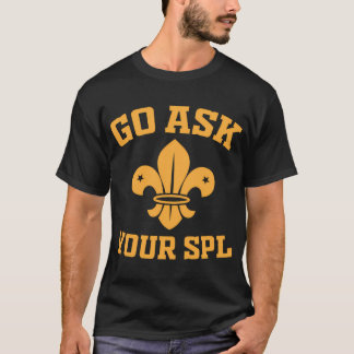 Scouttroop - Vraag uw spl - Verzamelen met wandele T-shirt