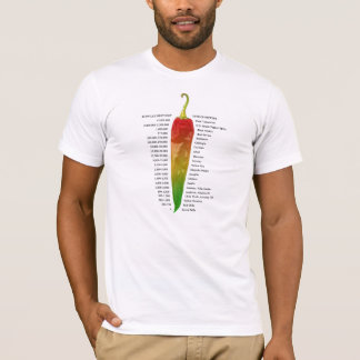 Scoville Heat Scale T-shirt