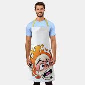 Scovillelicous Fire Head All-Over Print Schort (Gedragen)