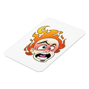 Scovillelicous Fire Head Flexibele fotomagneet Magneet