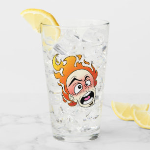 Scovillelicous Fire Head glazen beker