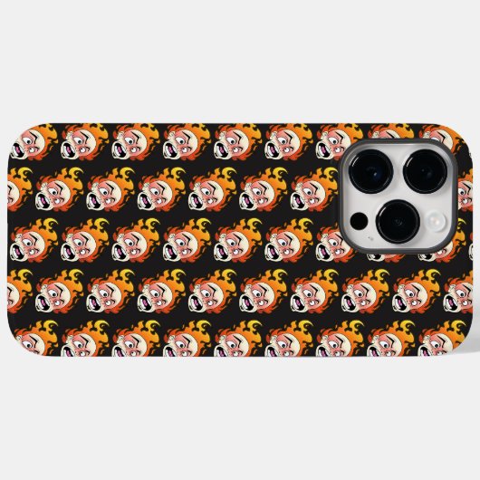 Scovillelicous Fire Head iPhone / coque ipad (Verso (horizontal))