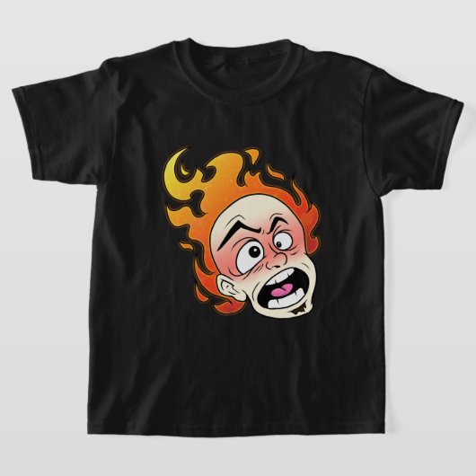 Scovillelicous Fire Head Kinderen Basic T-shirt (Laagn)