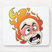 Scovillelicous Fire Head Mousepad Muismat (Voorkant)