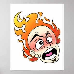 Scovillelicous Fire Head-Poster Poster