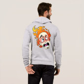 Scovillelicous Mannen Hoodie (Achterkant volledig)