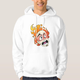Scovillelicus Fire Mannen Basic Hoods Sweatshirt