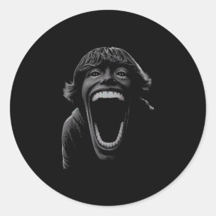 Scp 67 Six Seven 6 7 Meme Ontwerp 6 7 Ronde Sticker