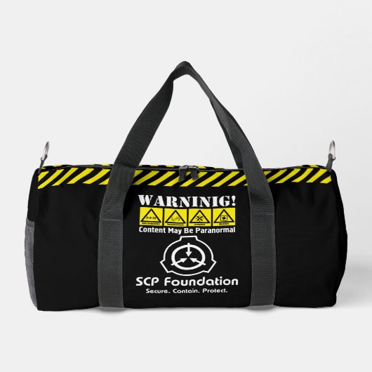 SCP Secure. Bevatten. MTF beveiligen Plunjezak (Achterkant)
