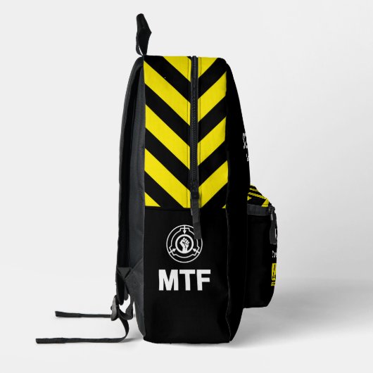 SCP Secure. Contain. Protect. Paranormal Backpack Bedrukte Rugzak (Links)