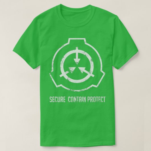SCP Veilig T-shirt (Design voorkant)