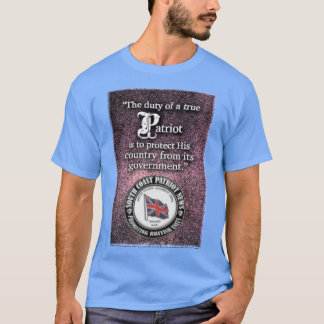SCPN Paarse banner T-shirt