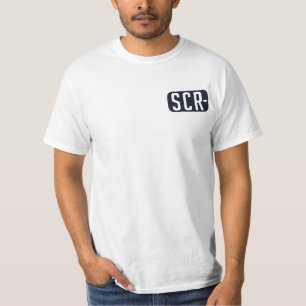 SCR Label Dog + Logo Rug T-shirt
