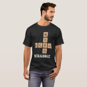 Scrabble Word Nerd T-shirt (Voorkant volledig)