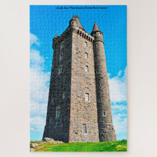 Scrabo toren Newtownards County Down Ierland. Puzz Legpuzzel