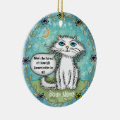 Scraggles Cat Fairest One ornament (Rechts)