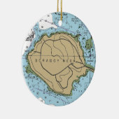 Scraggy Neck Buzzards Bay MA Keramisch Ornament (Rechts)