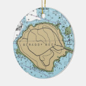 Scraggy Neck Buzzards Bay MA Keramisch Ornament (Links)