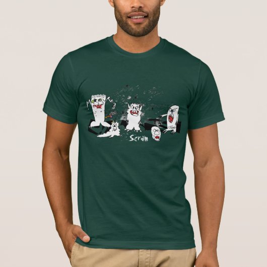 Scram Monsters Shirt (Voorkant)