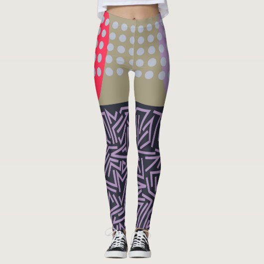 Scramble Eggs Leggings (Voorkant)