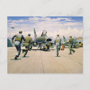 Scramble in Phan Rang door William S. Phillips Briefkaart
