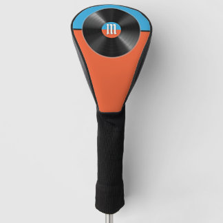 Scramble League Retro Vinylplaat Gotische Monogram Golfheadcover