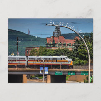 Scranton PA Briefkaart-Gateway naar de stad Briefkaart