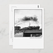 Scranton PA Briefkaart-stoomlocomotief Briefkaart (Voorkant / Achterkant)