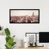 Scranton, PA Downtown Foto 1902 Poster (Thuiskantoor)