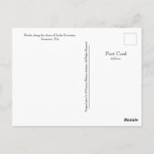 Scranton PA-Lake Scranton Post Kaart-Ducks Briefkaart (Achterkant)