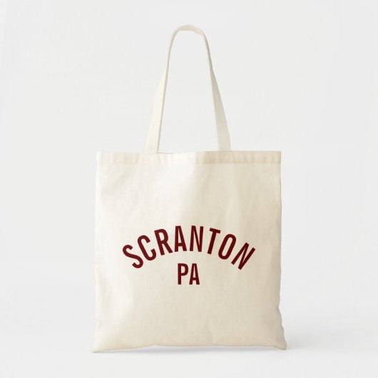 Scranton, PA Tote Bag (Voorkant)