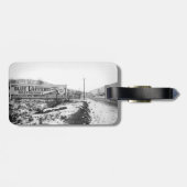 SCRANTON PENNSYLVANIA BLUE LANTERN RESTAURANT BAGAGELABEL (Achterkant horizontaal)