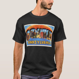 Scranton Pennsylvania PA Vintage Travel Souvenir T-shirt