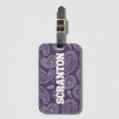 Scranton University Bagage Label (Voorkant (verticaal))