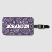 Scranton University Bagage Label (Voorkant (horizontaal))