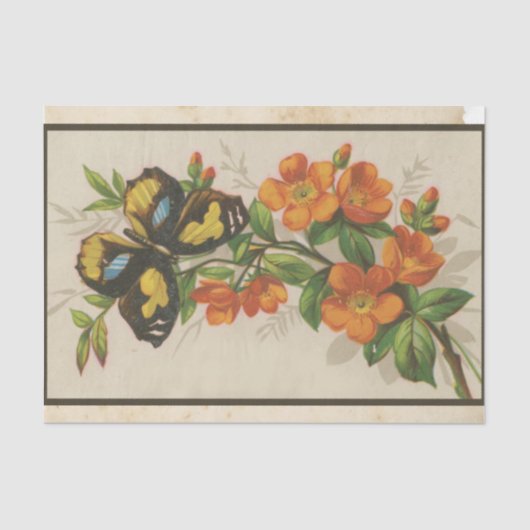 Scrap Ephemera Design Series #28 Tissuepapier (Voorkant)