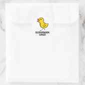 Scrapbook Chick Sticker (Tas)