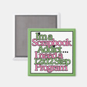 Scrapbook Hobby Magneet (Voorkant / Achterkant)