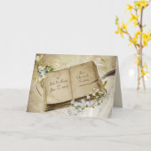 Scrapbook mariage Anniversaire avec carte stylo (Fleur jaune)