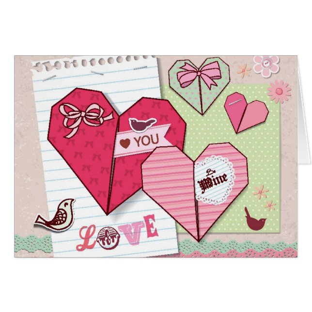 Scrapbook met Love Elements (Voorkant Horizontaal)
