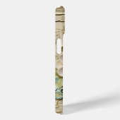 Scrapbook Papier Collage Floral 3D Case-Mate iPhone Case (Achterkant / Rechts)