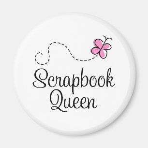 Scrapbook Queen Gift Magneet