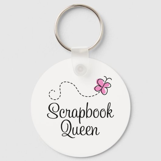 Scrapbook Queen Gift Sleutelhanger (Voorkant)