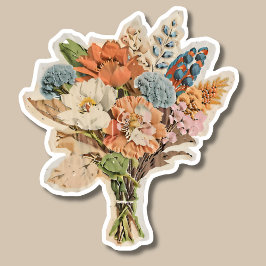 Scrapbook Stijl Boheemse Waterdicht Sticker